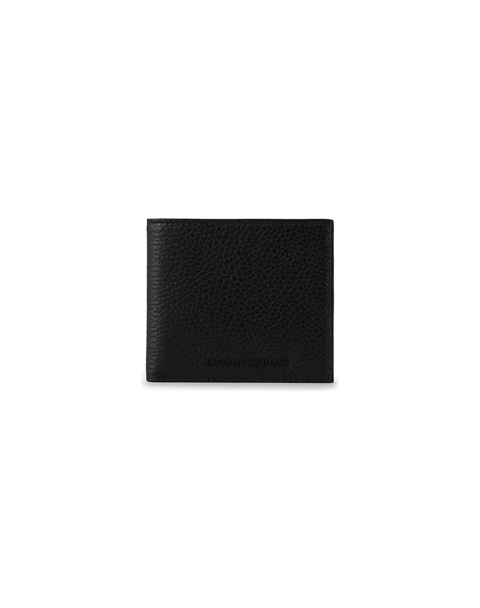 emporio armani leather wallet