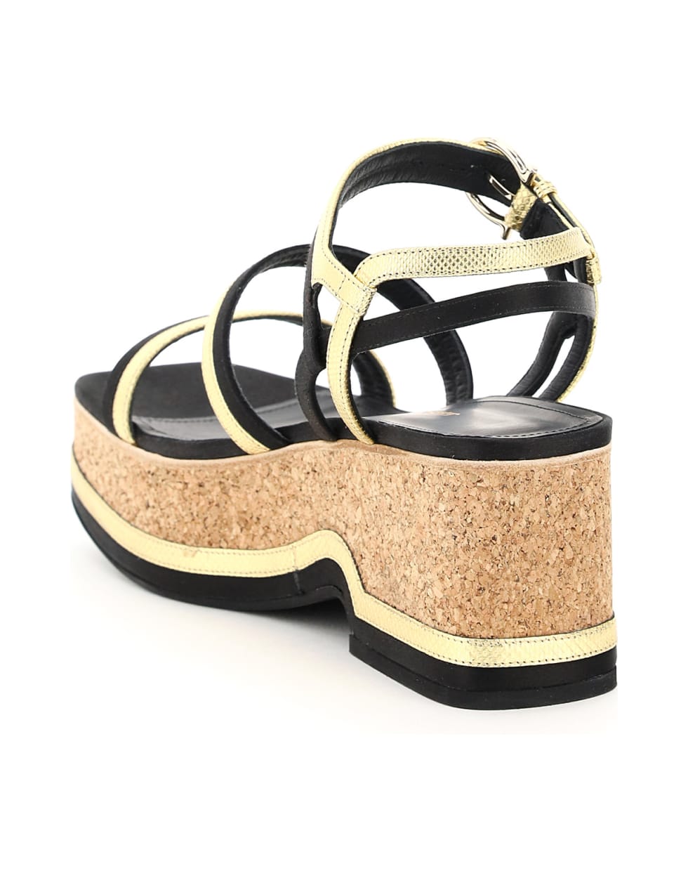 Best price on the market at italist | Salvatore Ferragamo Mysen Platform  Sandals