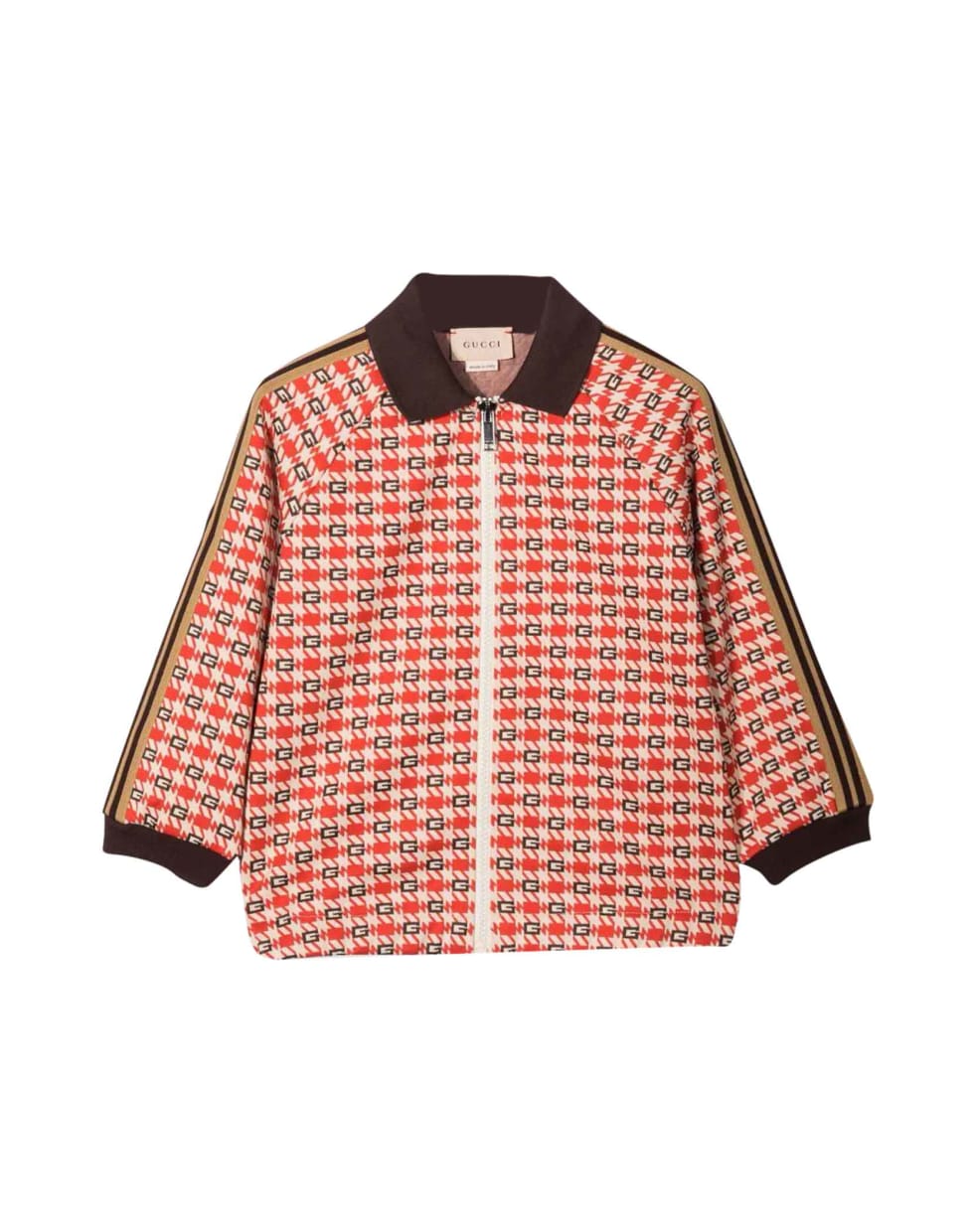 Gucci Checked Jacket - Avorio/rosso