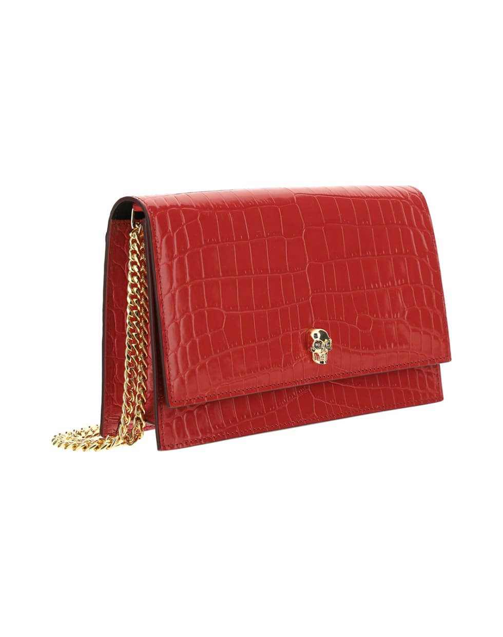 Alexander McQueen Alexander Mc Queen Skull Medium Bag - Deep red