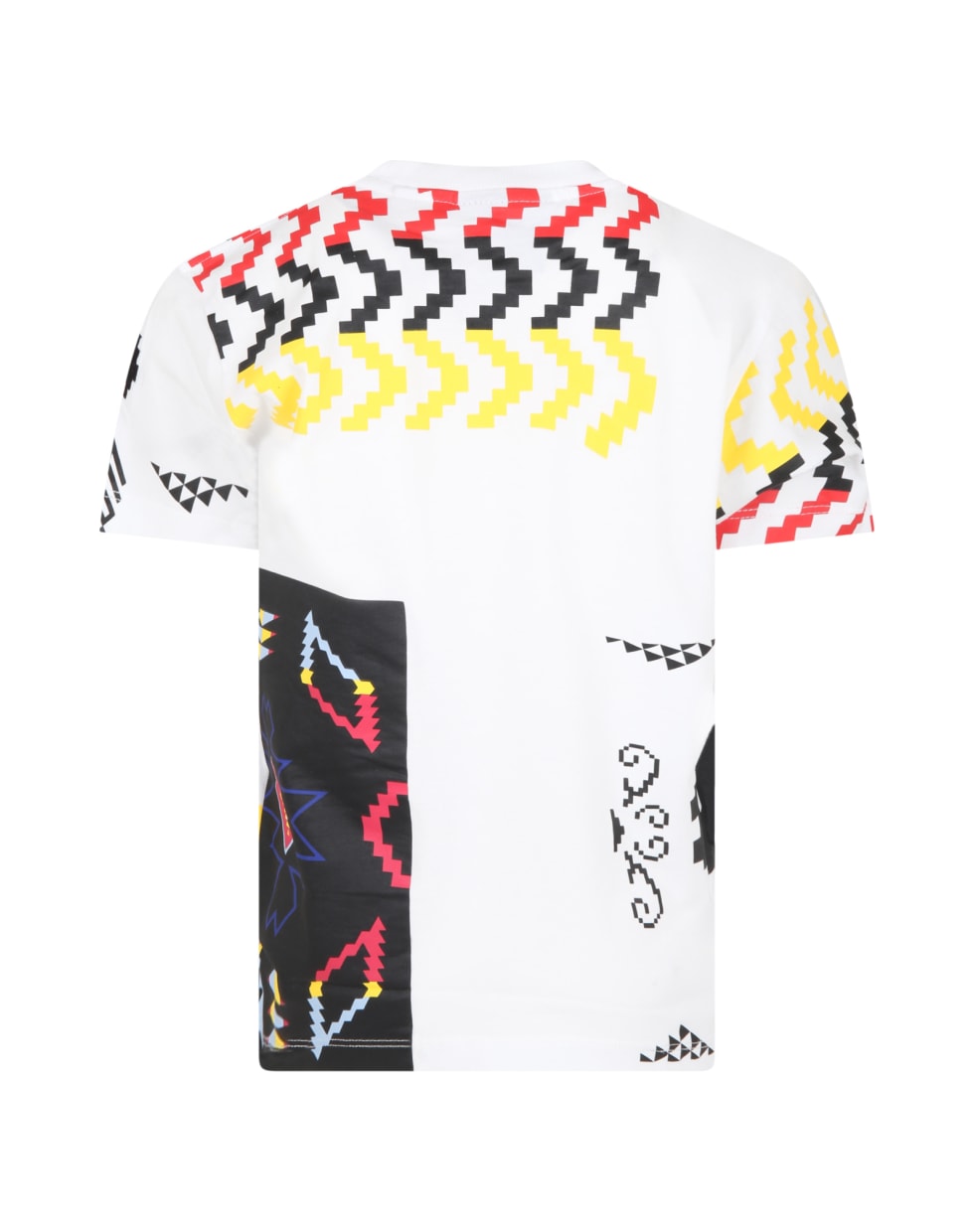 Marcelo Burlon White T-shirt For Boy With Iconic Wings - Bianco