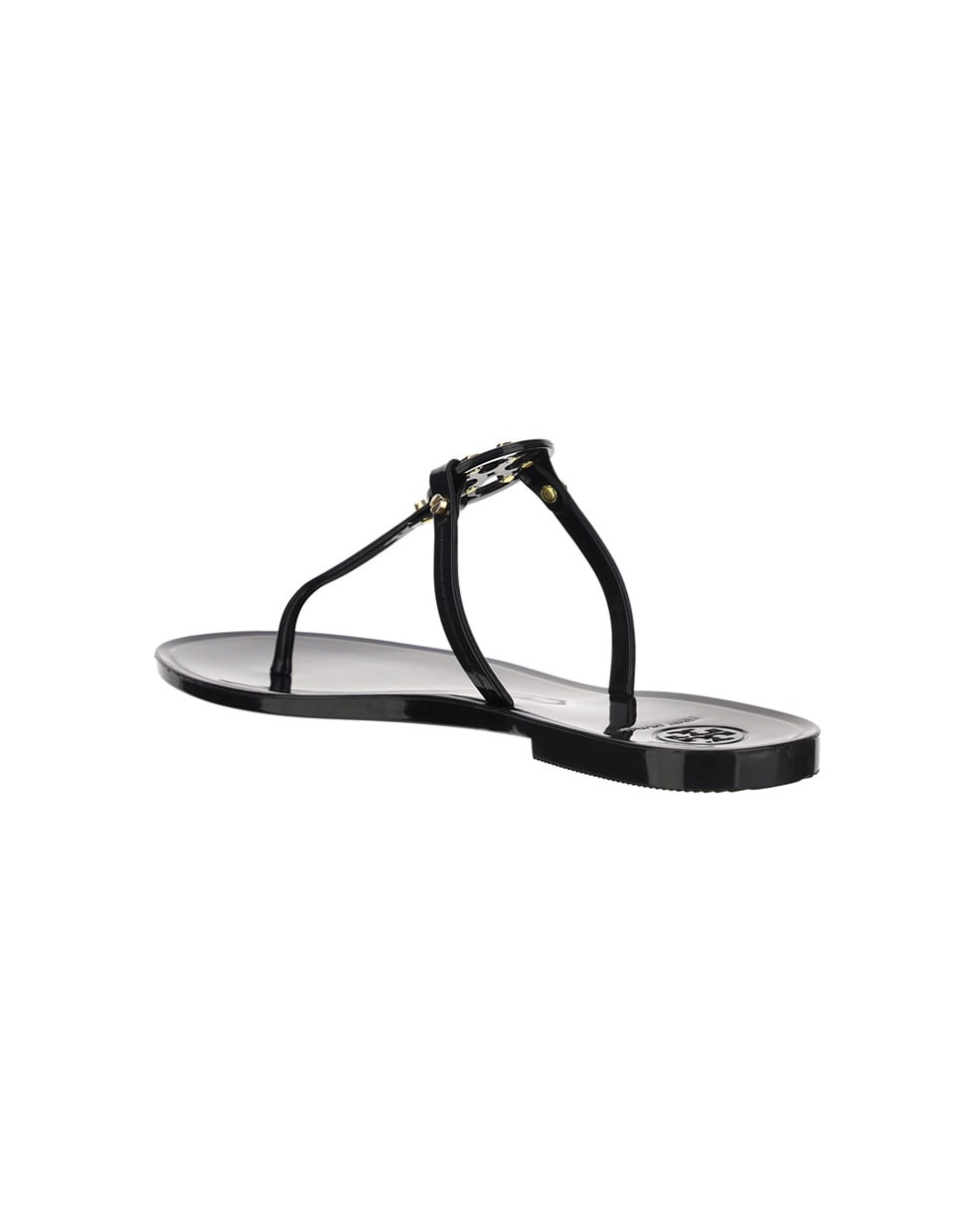 Tory Burch Mini Miller Flat Sandals - Perfect black