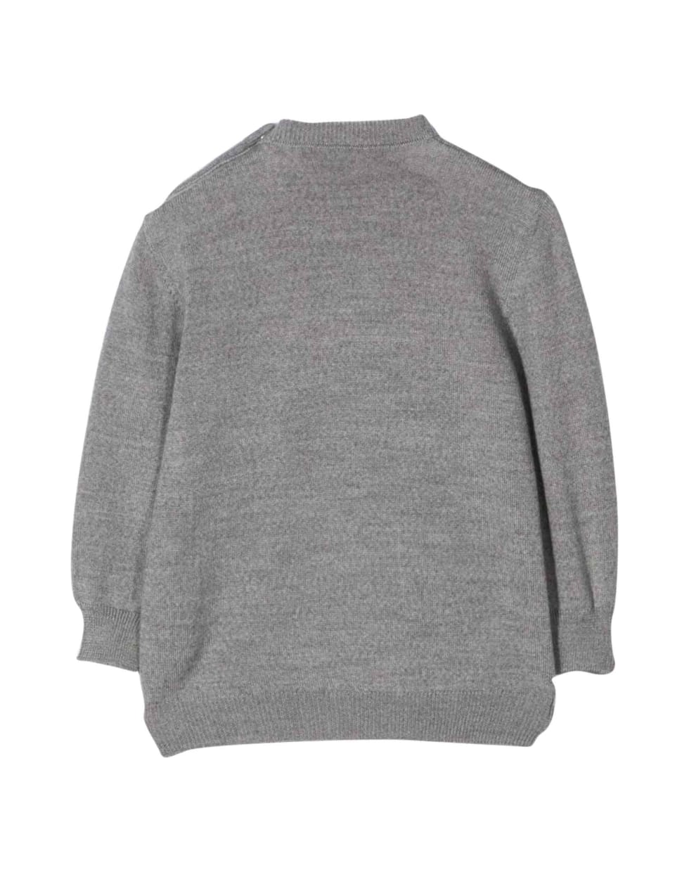 Balmain Newborn Gray Sweater - Grigio