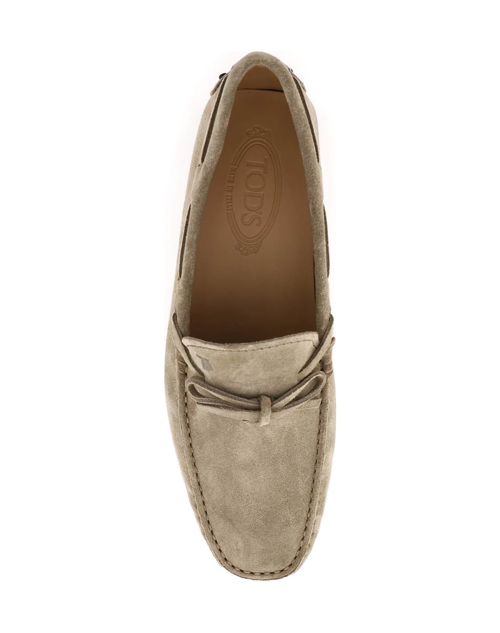 Tod's Gommino Loafers With Laces - TORBA (Beige)