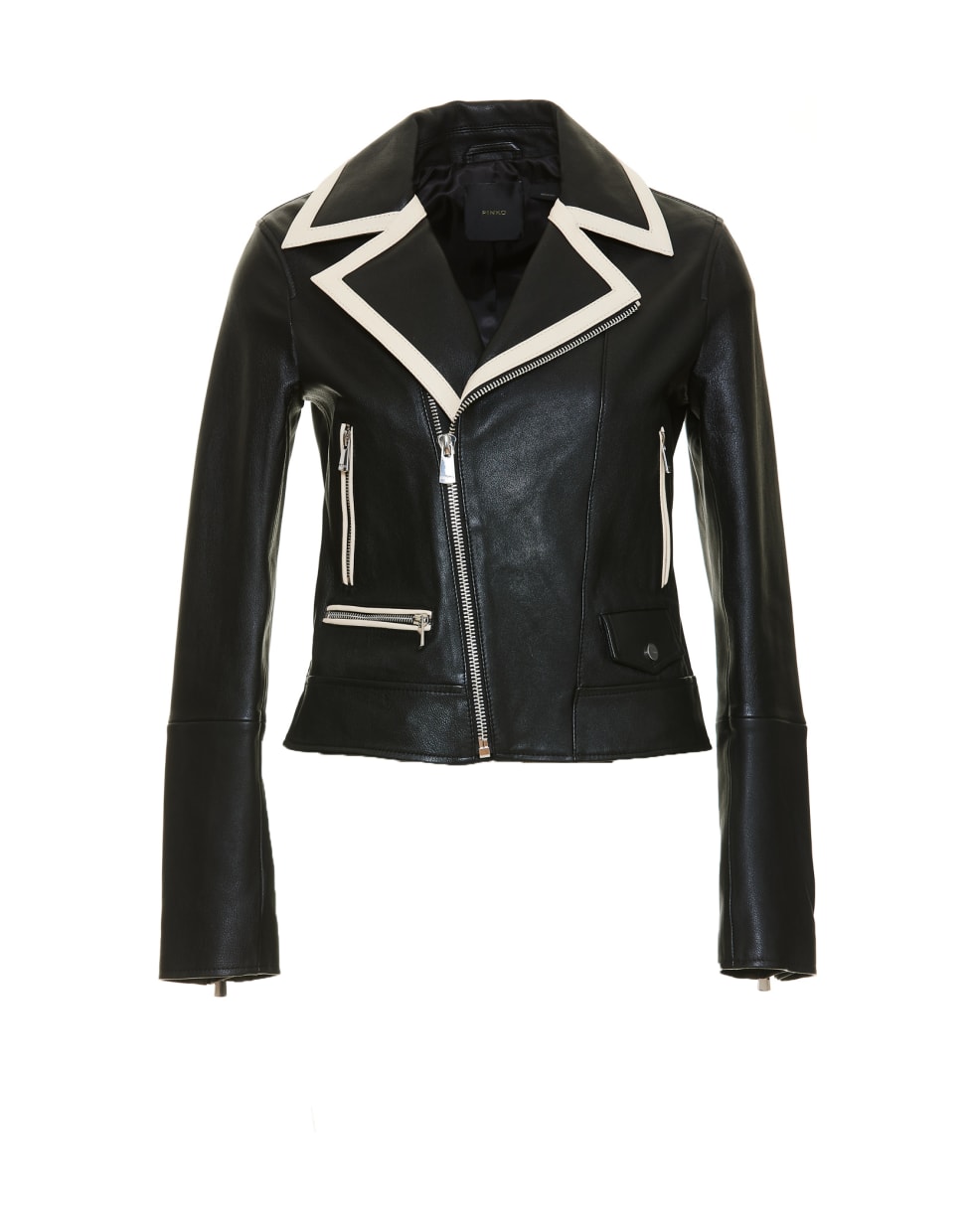 Pinko Amalfi Leather Jacket Italist Always Like A Sale