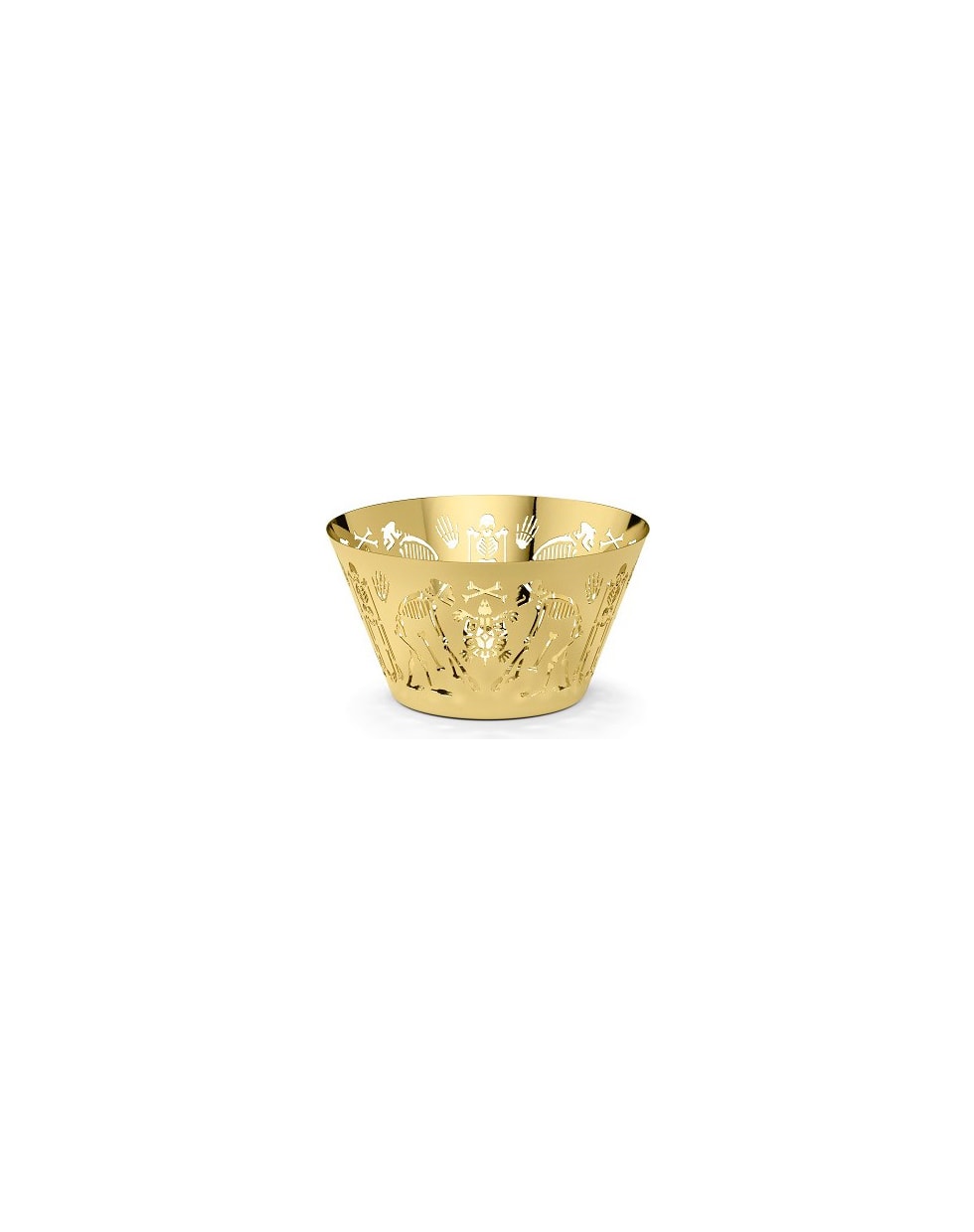 Ghidini 1961 Perished - Large Bowl Polished Gold - Polished gold