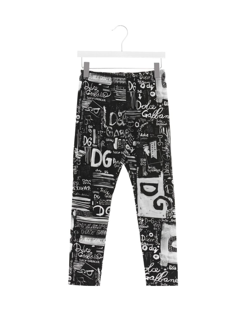 Dolce & Gabbana 'dg Next' Leggings - Nero bianco