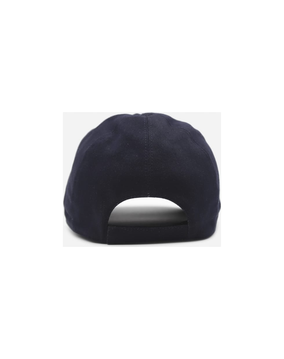 Fendi Cotton Baseball Cap With Logo Patch - Blue