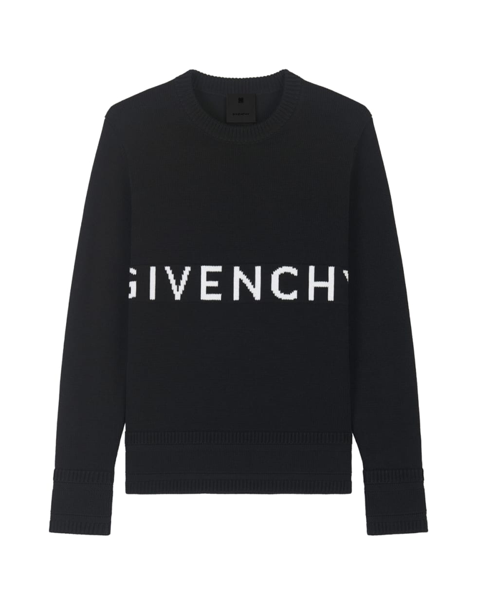 Givenchy 4g Crew Neck Sweater - Black