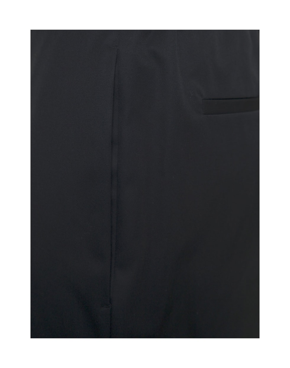 Jil Sander Black Cotton Tailored Pants - Black