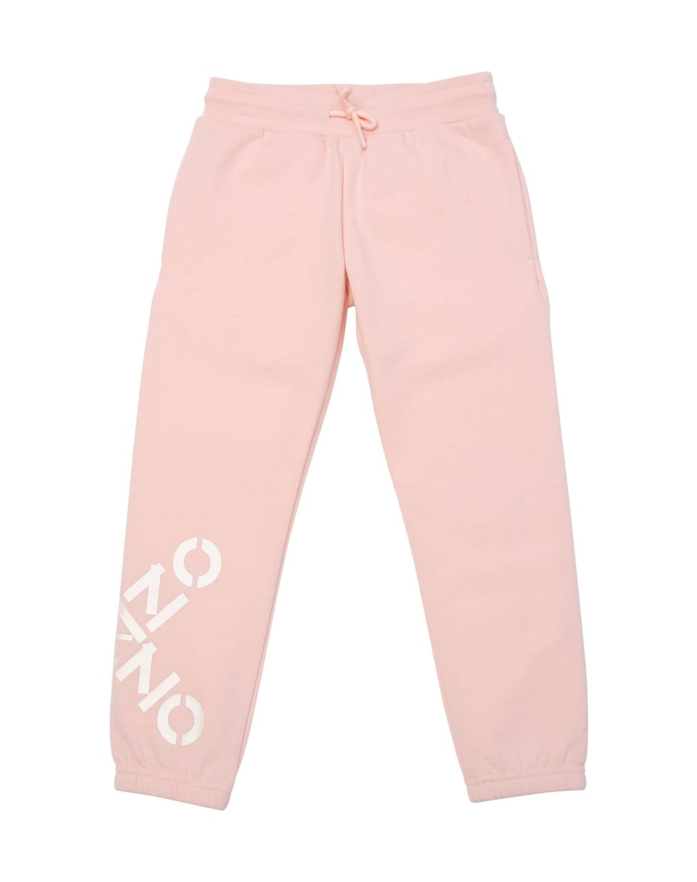 Kenzo Kids Sports Trousers With Print - Rosa