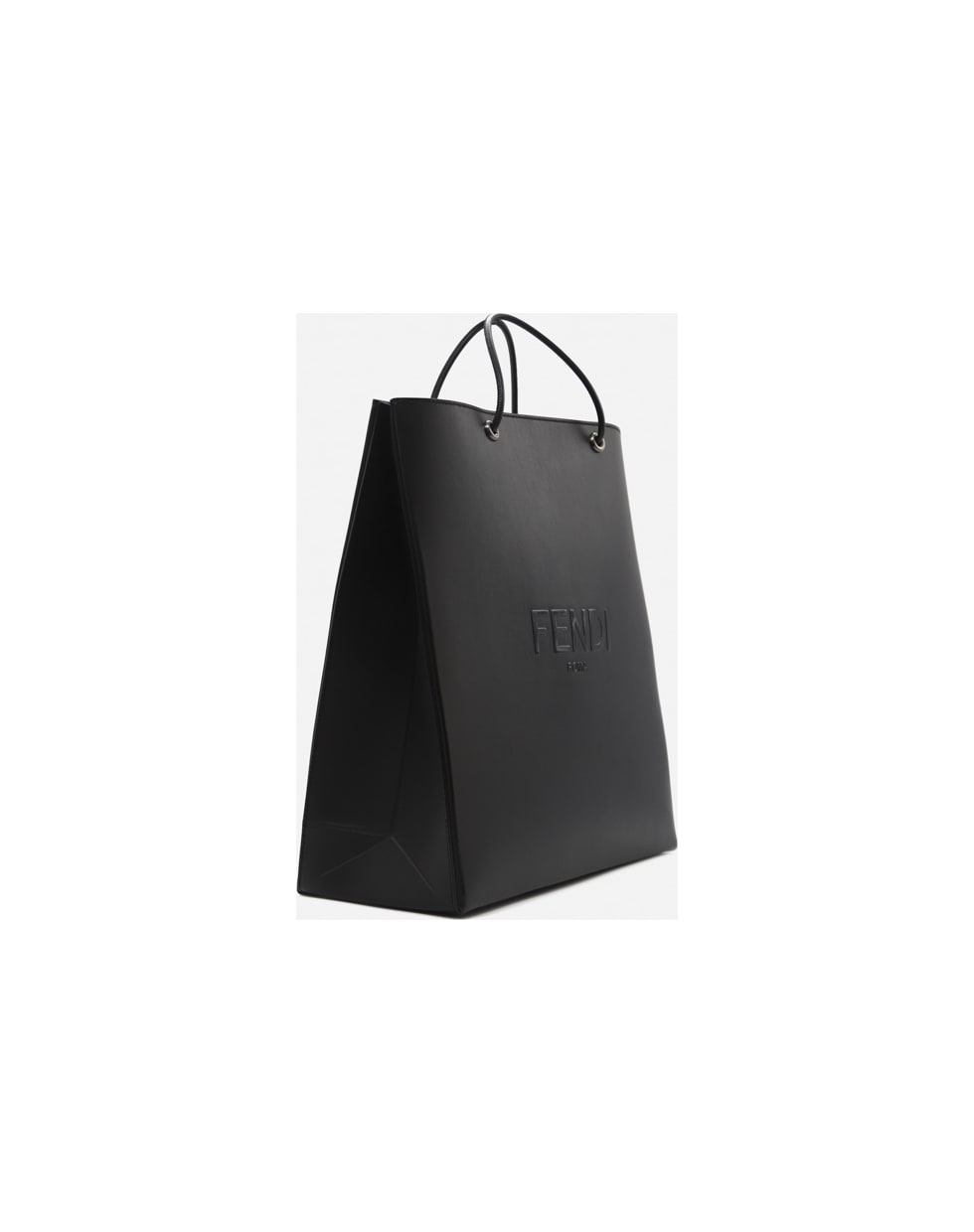 Fendi Pack Medium Shopping Bag In Leather
