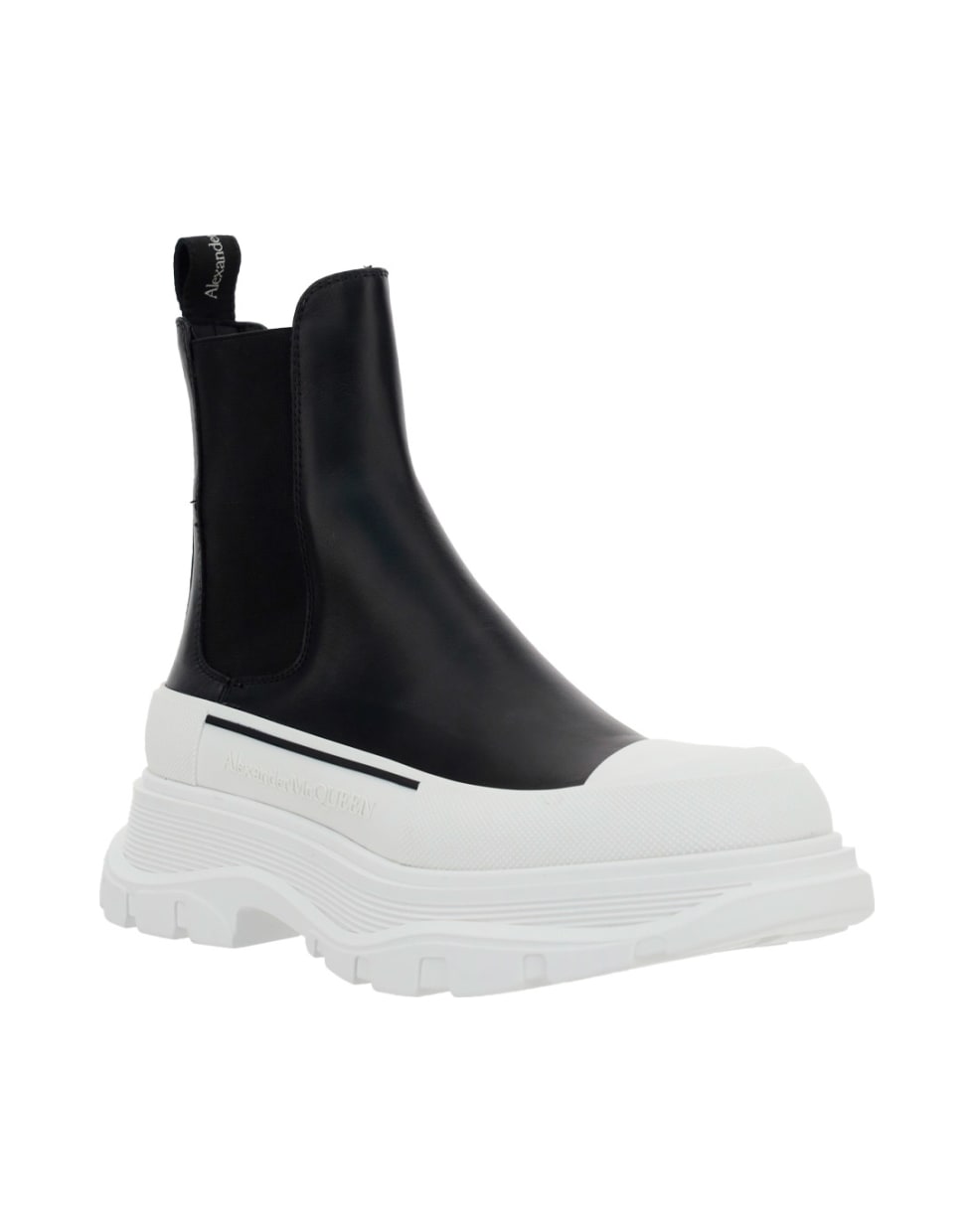 Alexander McQueen Alexander Mc Queen Boots - Black/white/silver