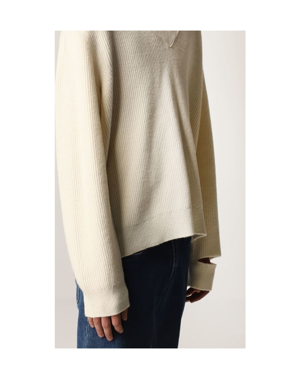 Paura Sweater Sweater Men Paura Di Danilo Paura - Cream