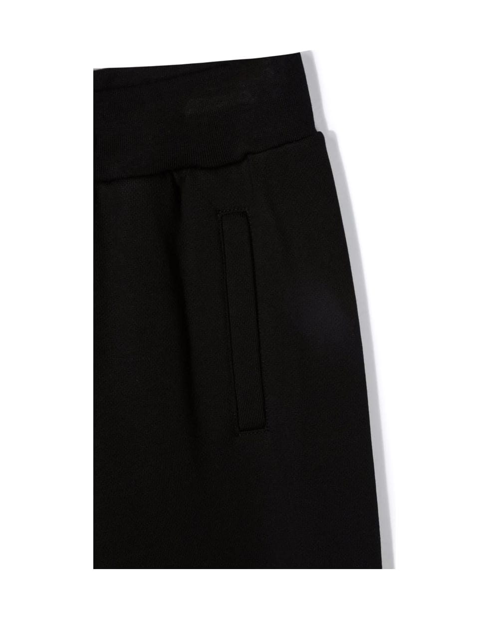 Fendi Black Cotton Track Pants - Nero