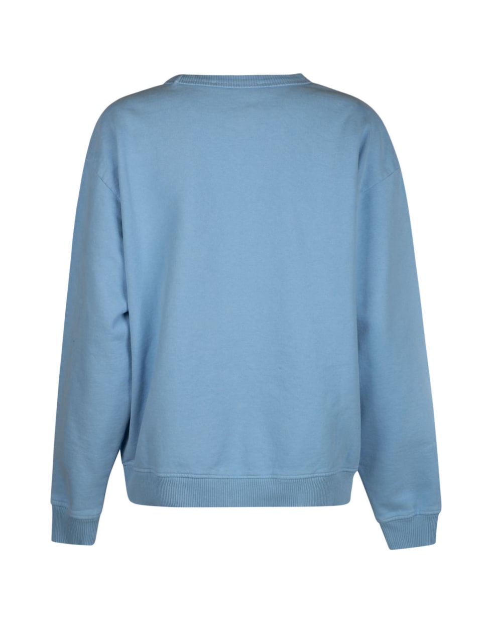 Acne Studios Chest Logo Ribbed Sweatshirt - Blue