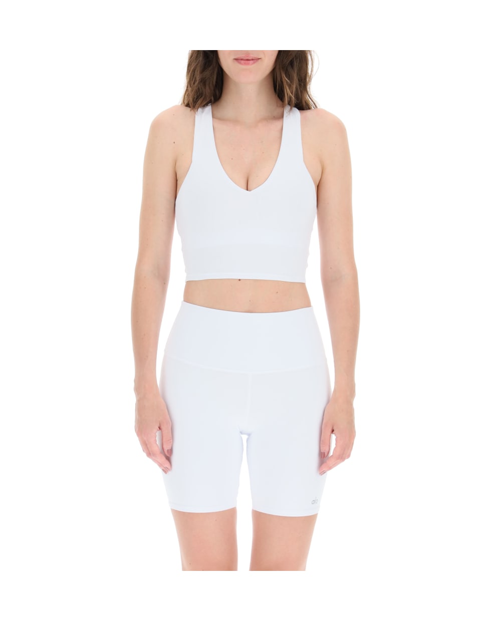 Alo Yoga Real Sports Top - WHITE (White)