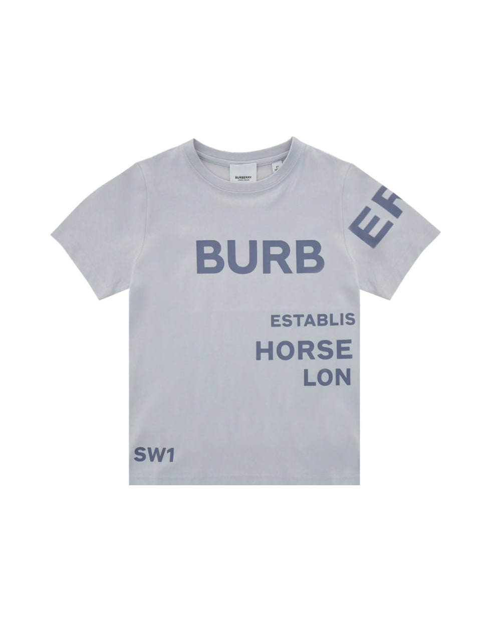 Burberry T-shirt For Boy - Grey
