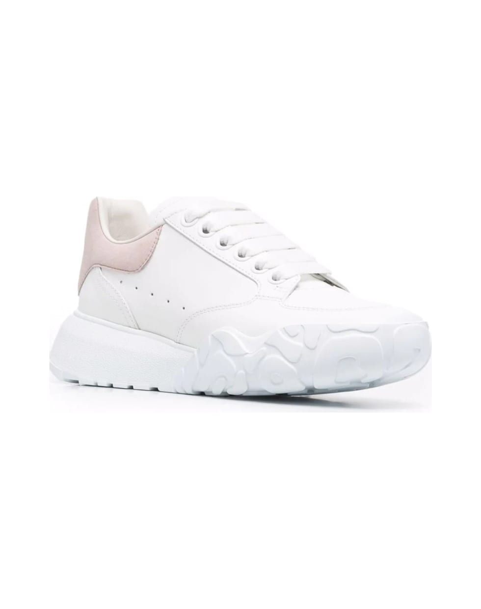 Alexander McQueen Leather Upper And Rubber Sole - White Patchouli