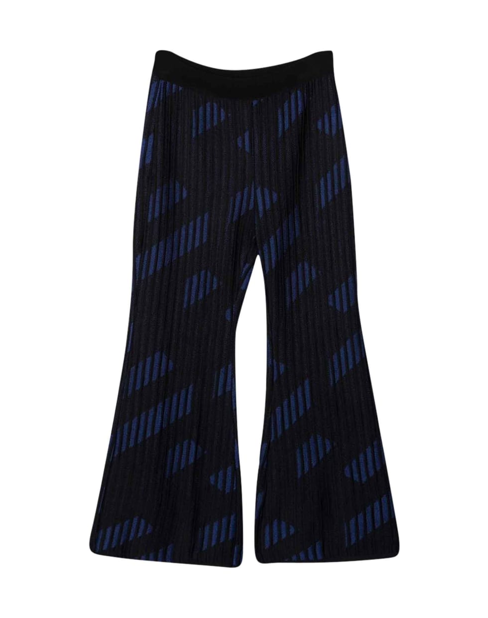 Versace Blue / Black Trousers Unisex Kids - Blu/nero