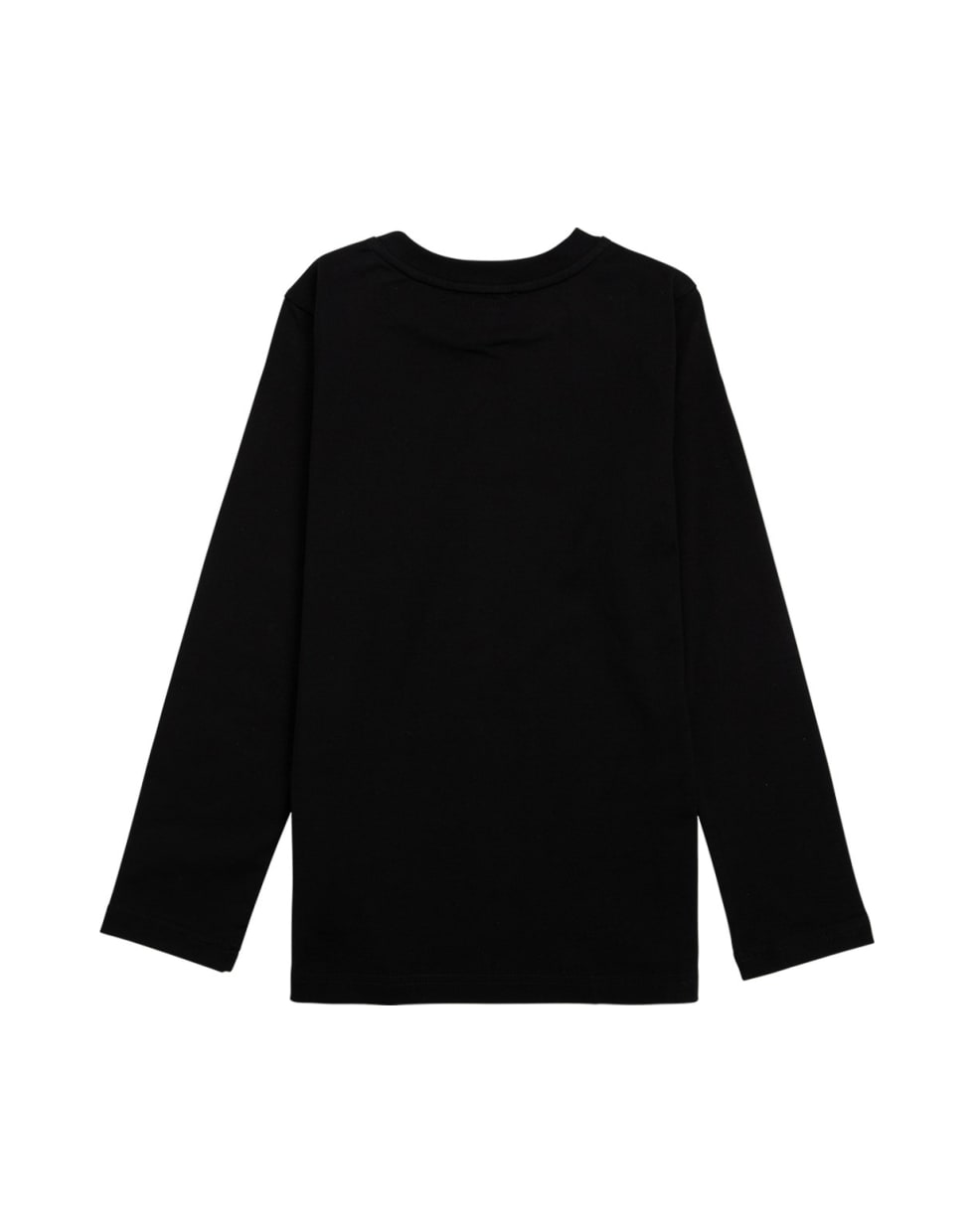Givenchy Long-sleeved T-shirt In Black Cotton With Logo - Black