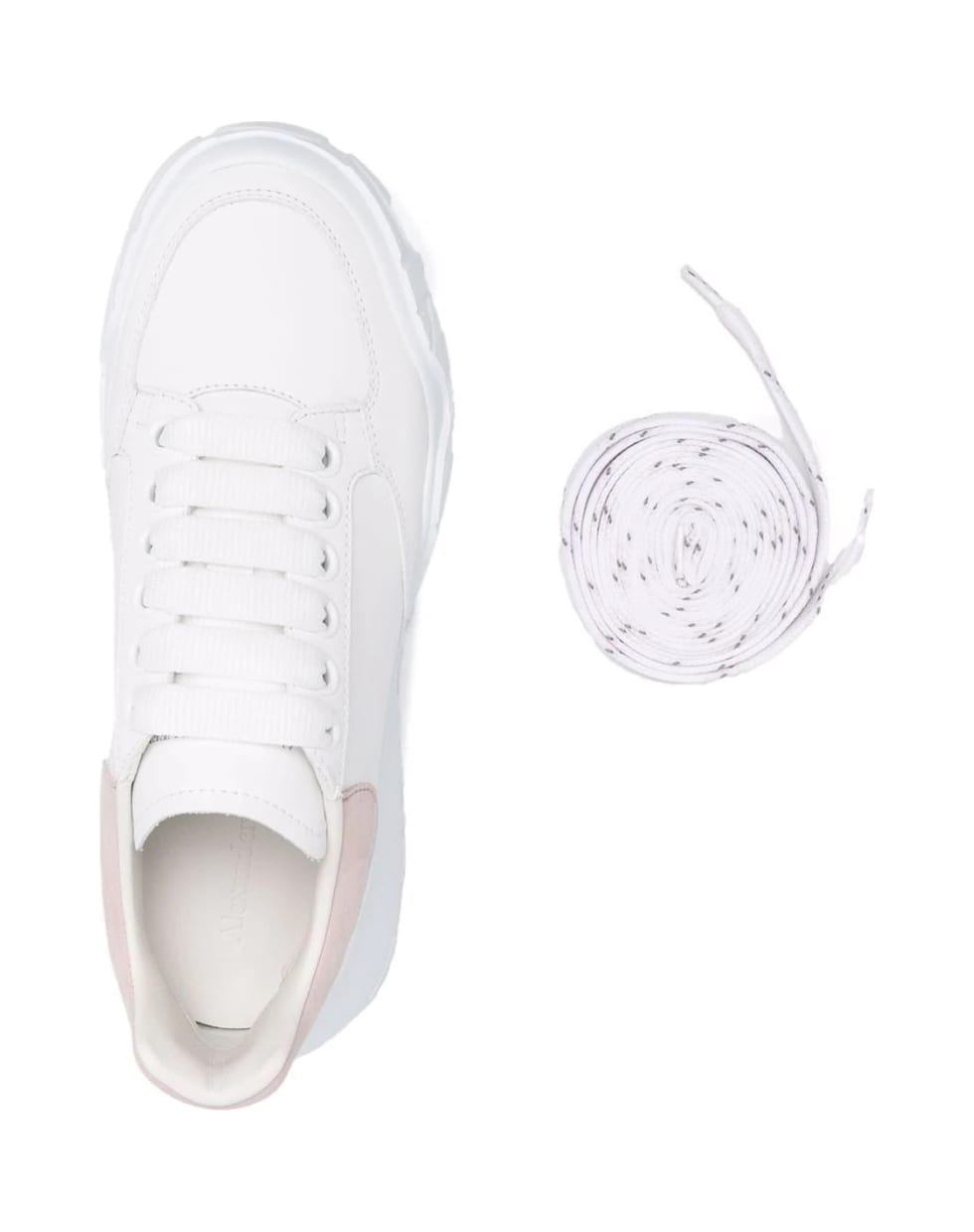 Alexander McQueen Leather Upper And Rubber Sole - White Patchouli
