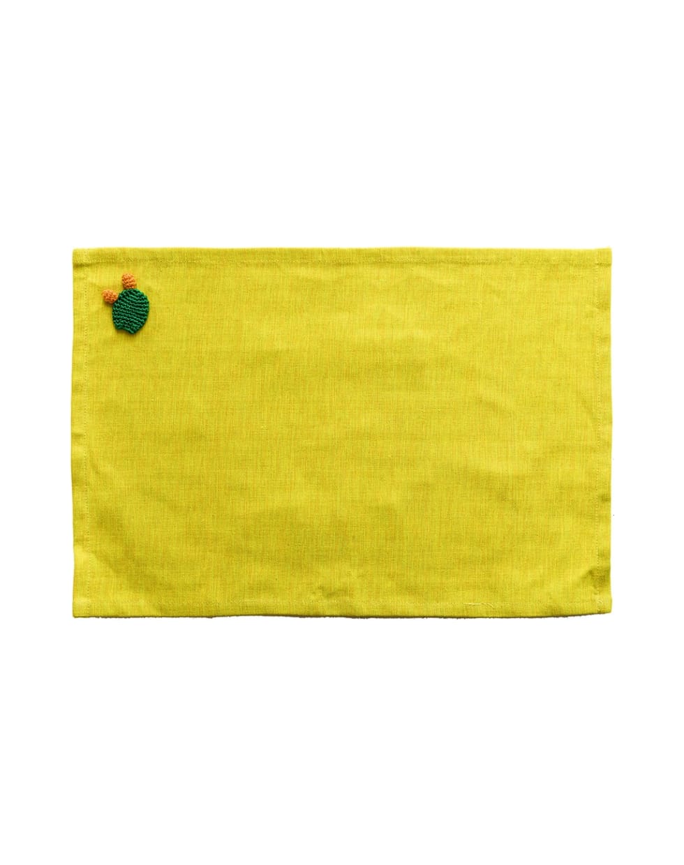 Le Botteghe su Gologone Placemats Crochet 35x45 Cm - Yellow