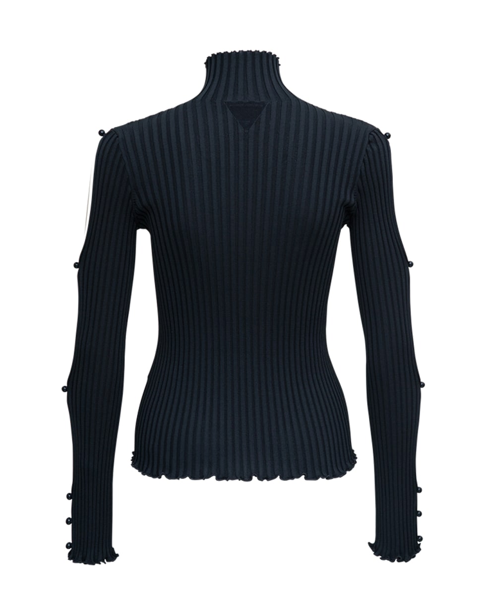 Bottega Veneta Long Sleeve Shirt With Cut Out Details - Black