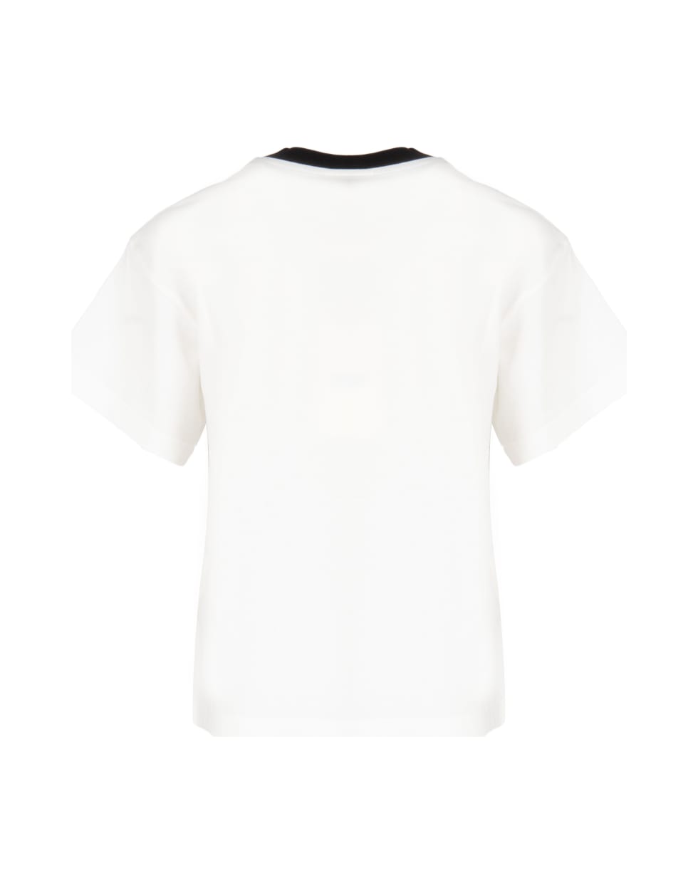 Fendi White T-shirt For Kids With Double Ff - White