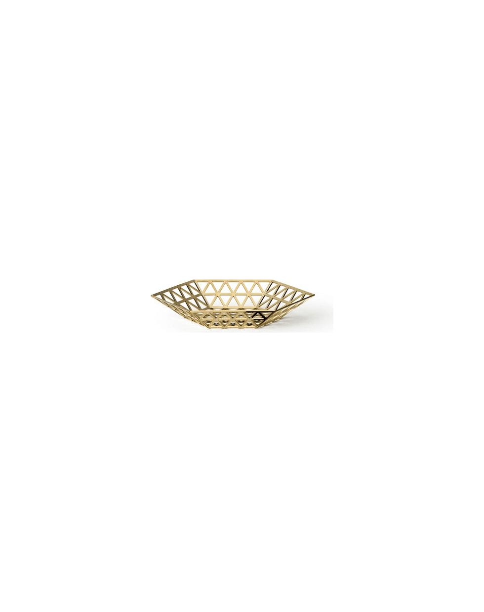 Ghidini 1961 Tip Top - Flat Tray Polished Gold - Polished gold