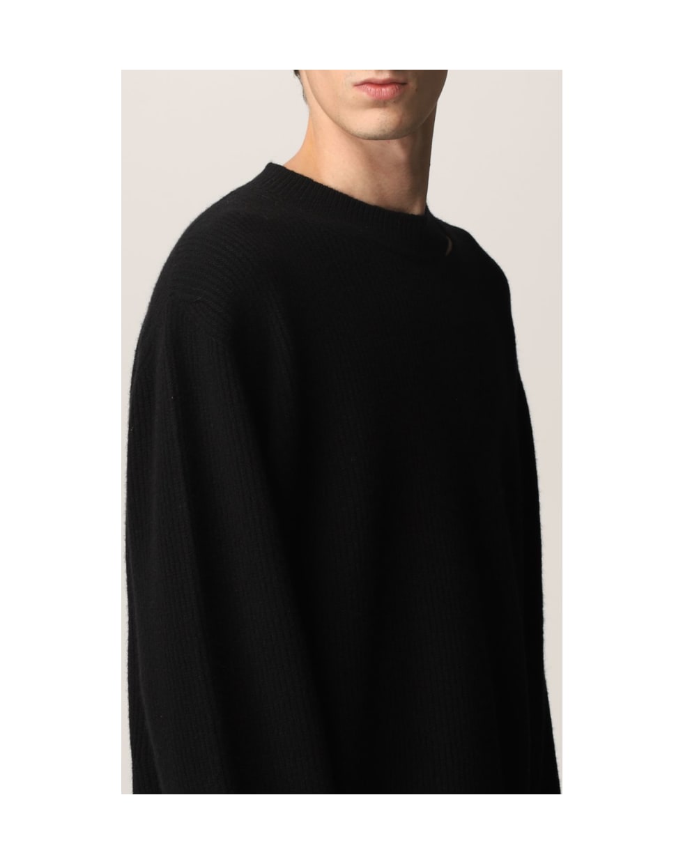 Paura Sweater Sweater Men Paura Di Danilo Paura - Black