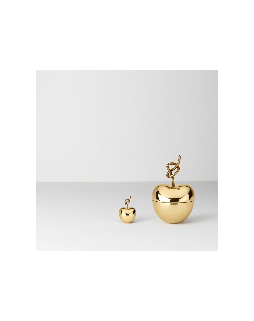 Ghidini 1961 Knotted Cherry - Small Polished Brass - Polished brass