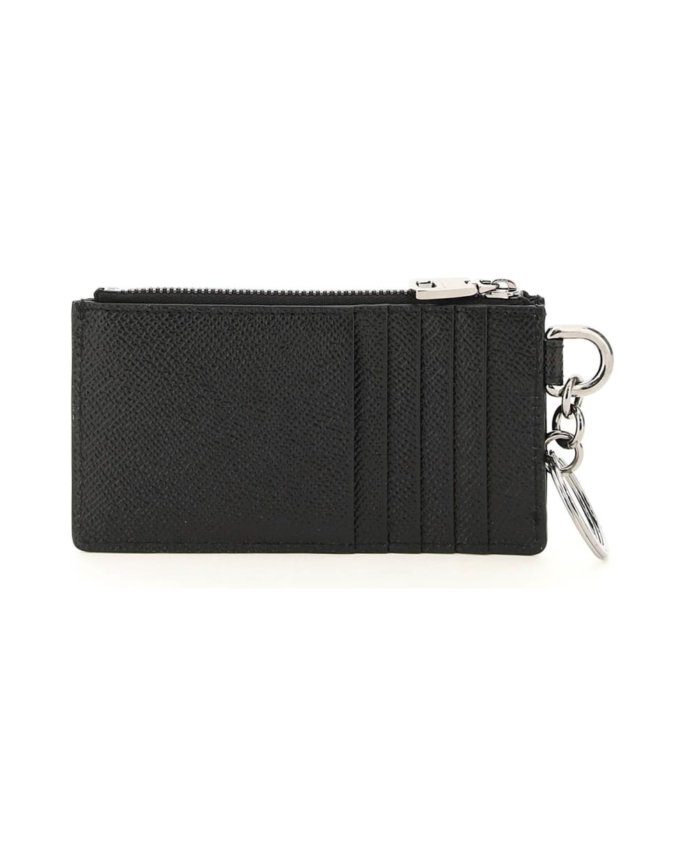 Dolce & Gabbana Cardholder With Key Ring - NERO (Black)