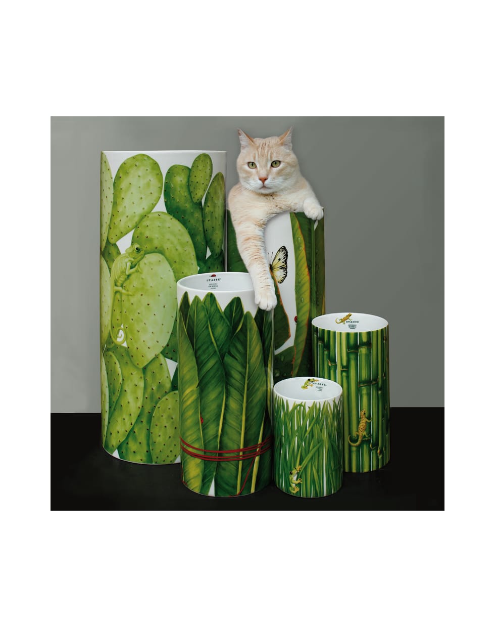 Taitù Small Vase Erbe - Bouquet Collection - Green