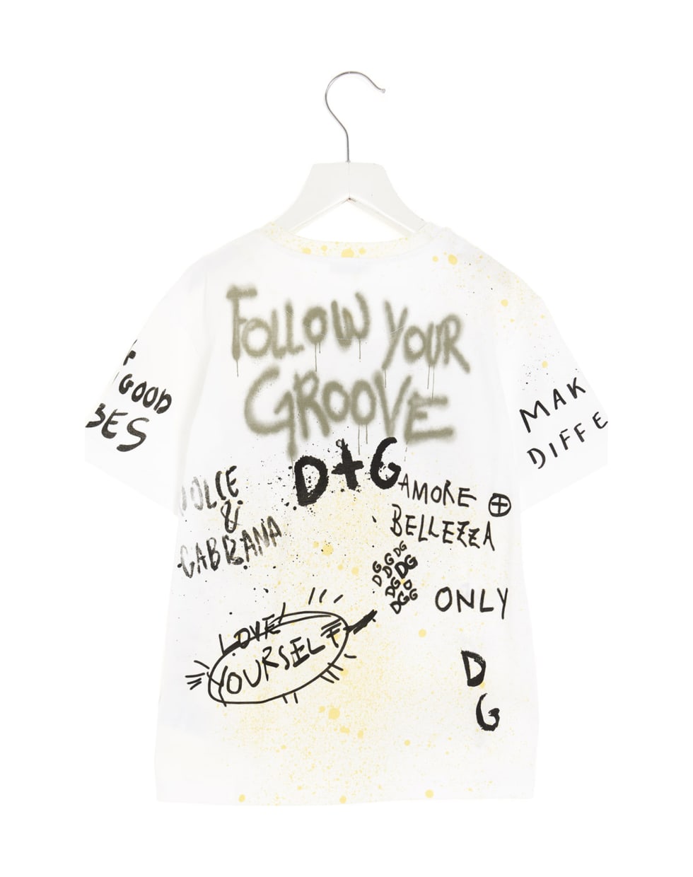 Dolce & Gabbana 'dg Skate' T-shirt - Ha Bianco Ottico