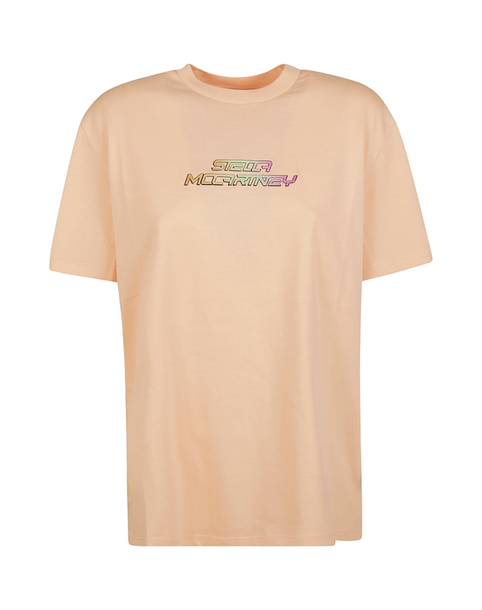Stella McCartney High Frequency Gel Logo T-shirt - Peach