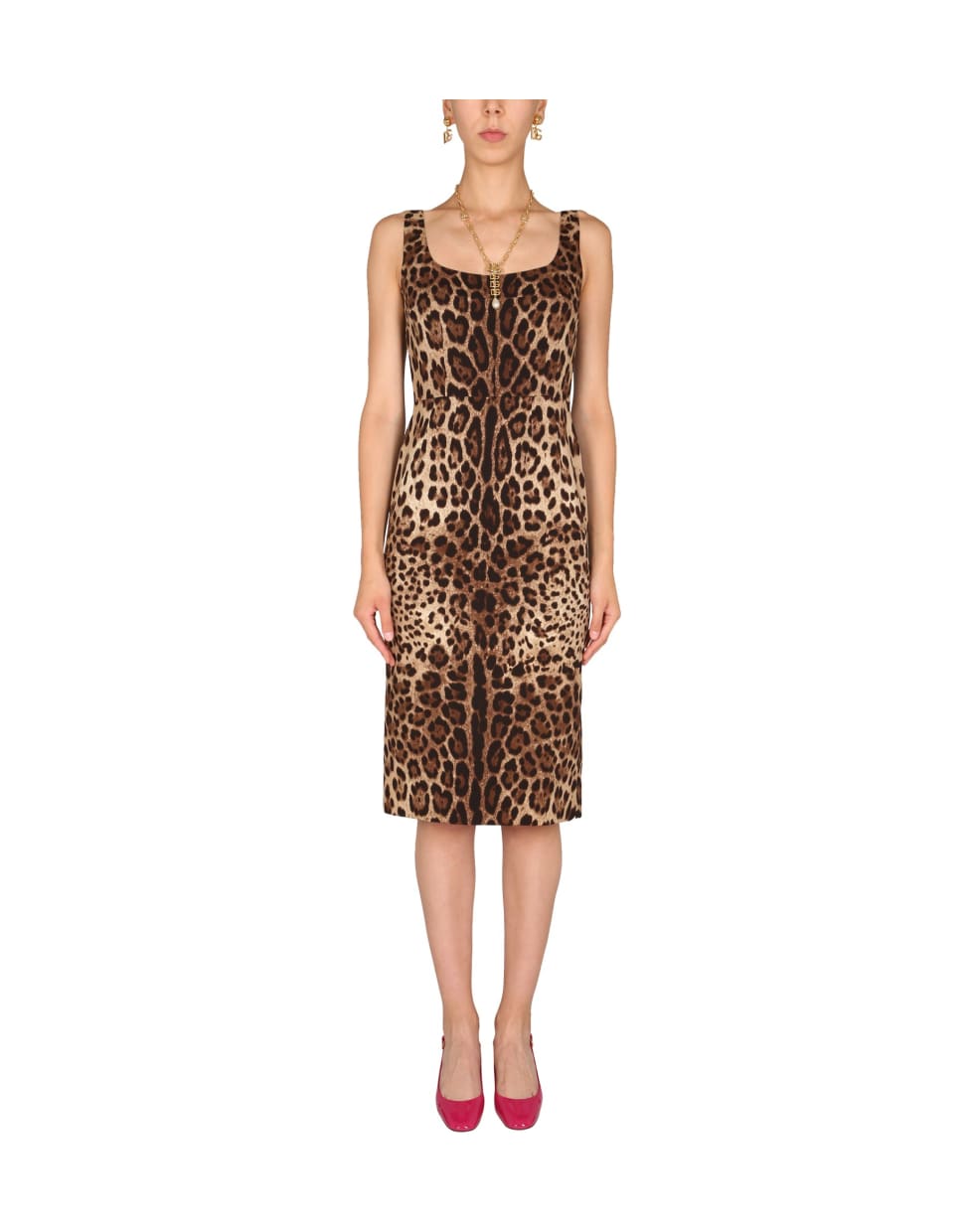 Dolce & Gabbana Charmeuse Long Dress