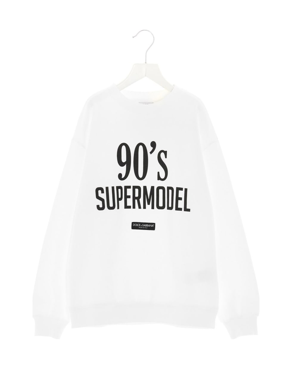 Dolce & Gabbana '90s Supermodel' Sweatshirt - White