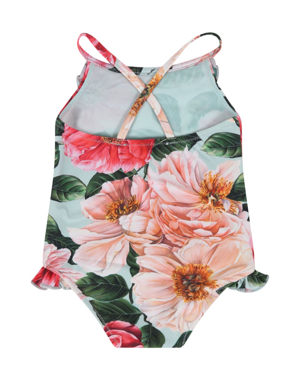 Dolce & Gabbana Multicolor Swimsuit For Babygirl - Multicolor