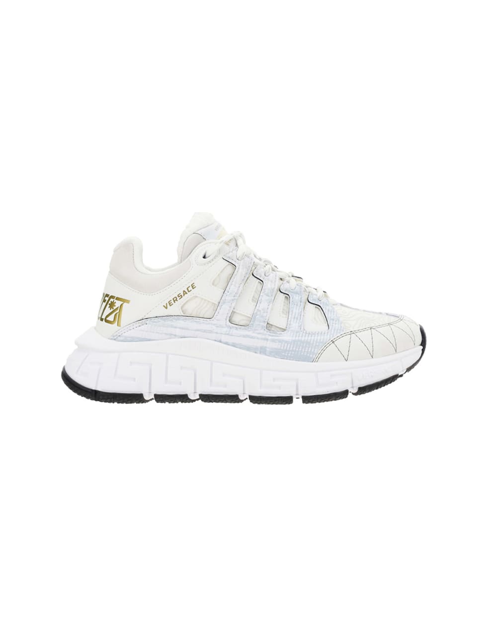 Versace Gianni Versace Sneakers - White+gold
