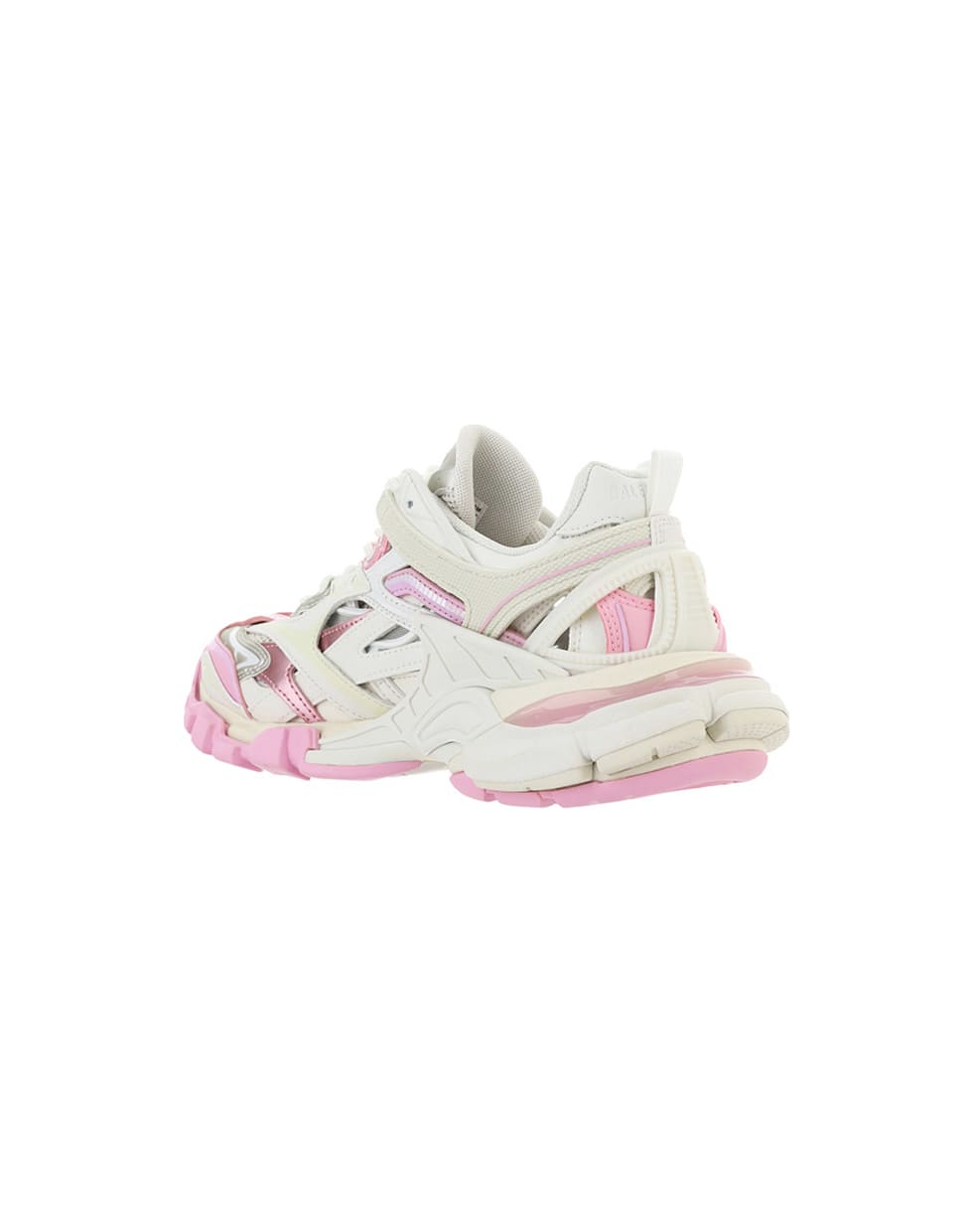 Balenciaga Track 2 Open Sneakers - Pink/beige/lg grey