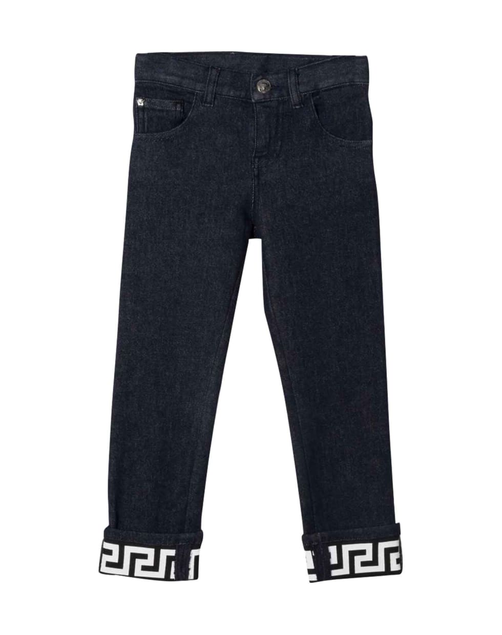 Versace Young Boy's Slim Jeans - Blu