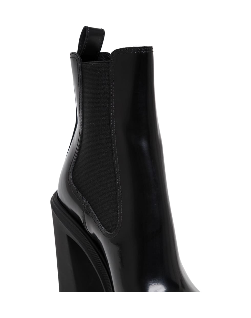 Alexander McQueen Treadonly Black Leather Boots - Black