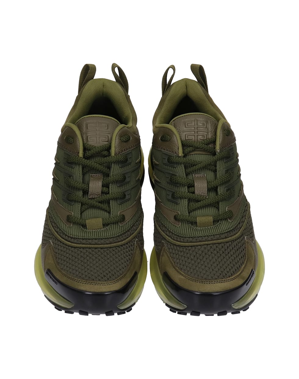 Givenchy Giv 1 Sneakers In Green Synthetic Fibers - green