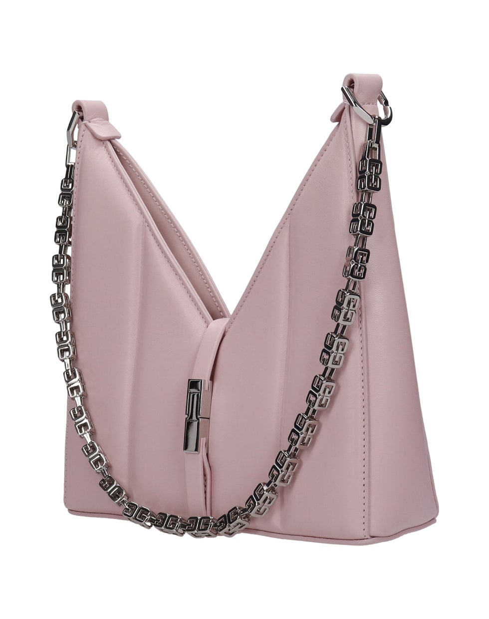 Best price on the market at italist | Givenchy Cut Out Shoulder Bag In  Rose-pink Leather