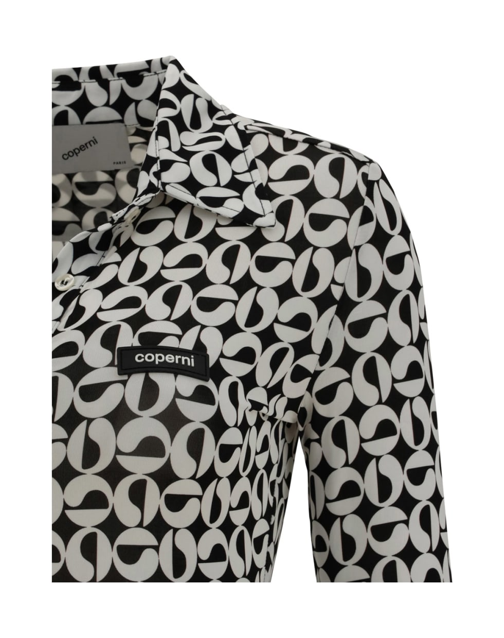 Coperni Jersey Bodysuit - Black/white