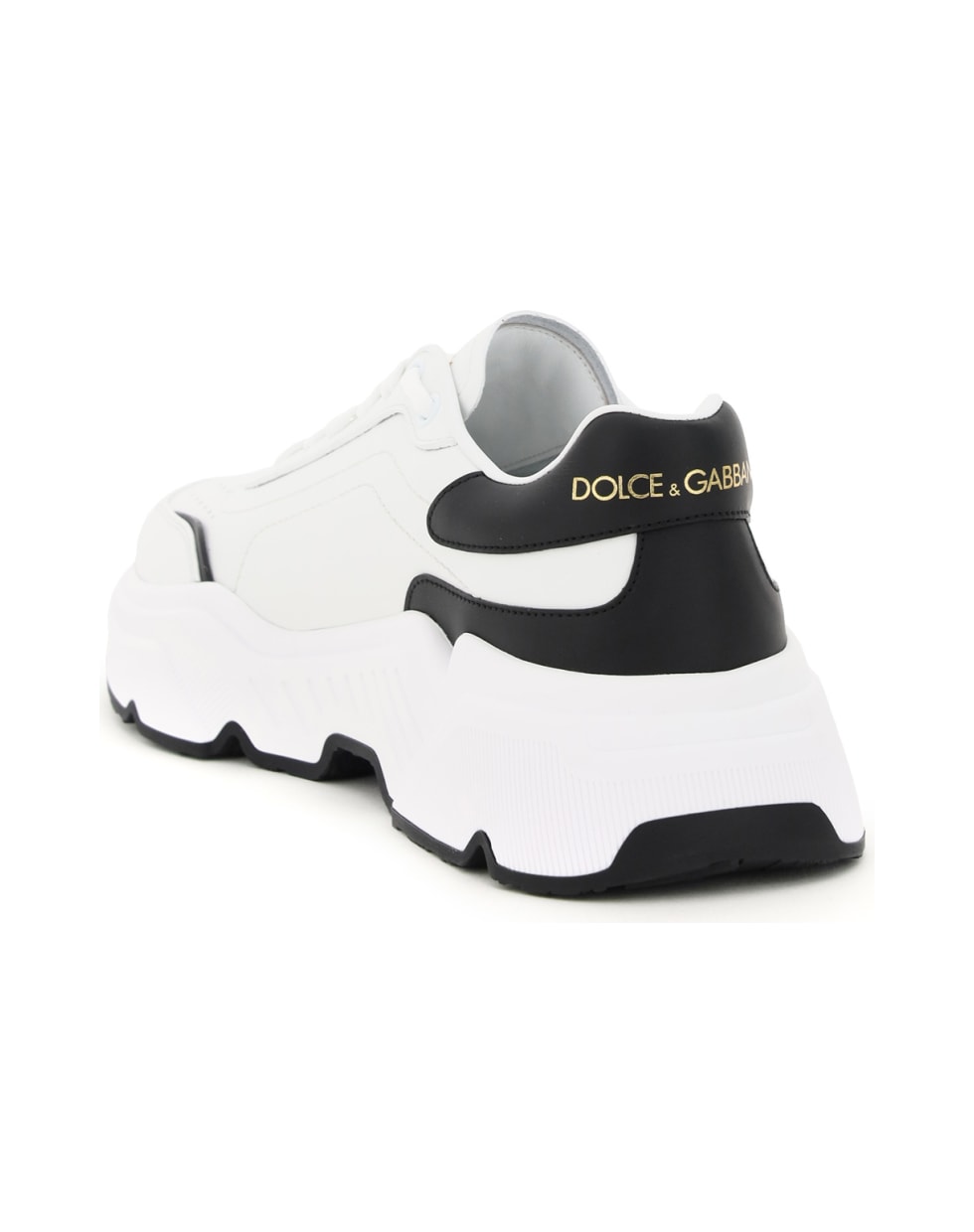 Dolce & Gabbana Daymaster Leather Sneakers - Bianco