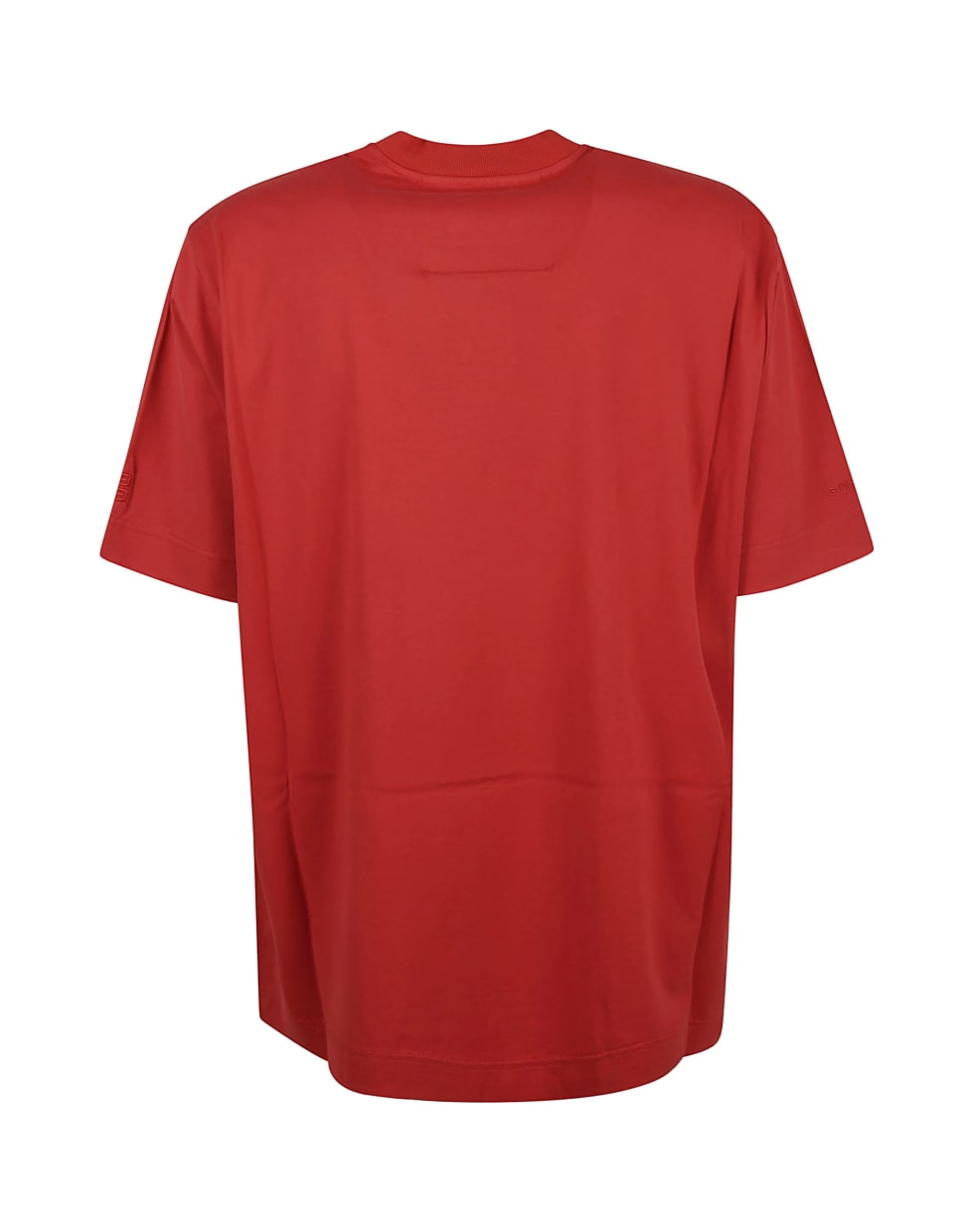 Givenchy Nine Miles Deep Embroidered T-shirt - Medium Red