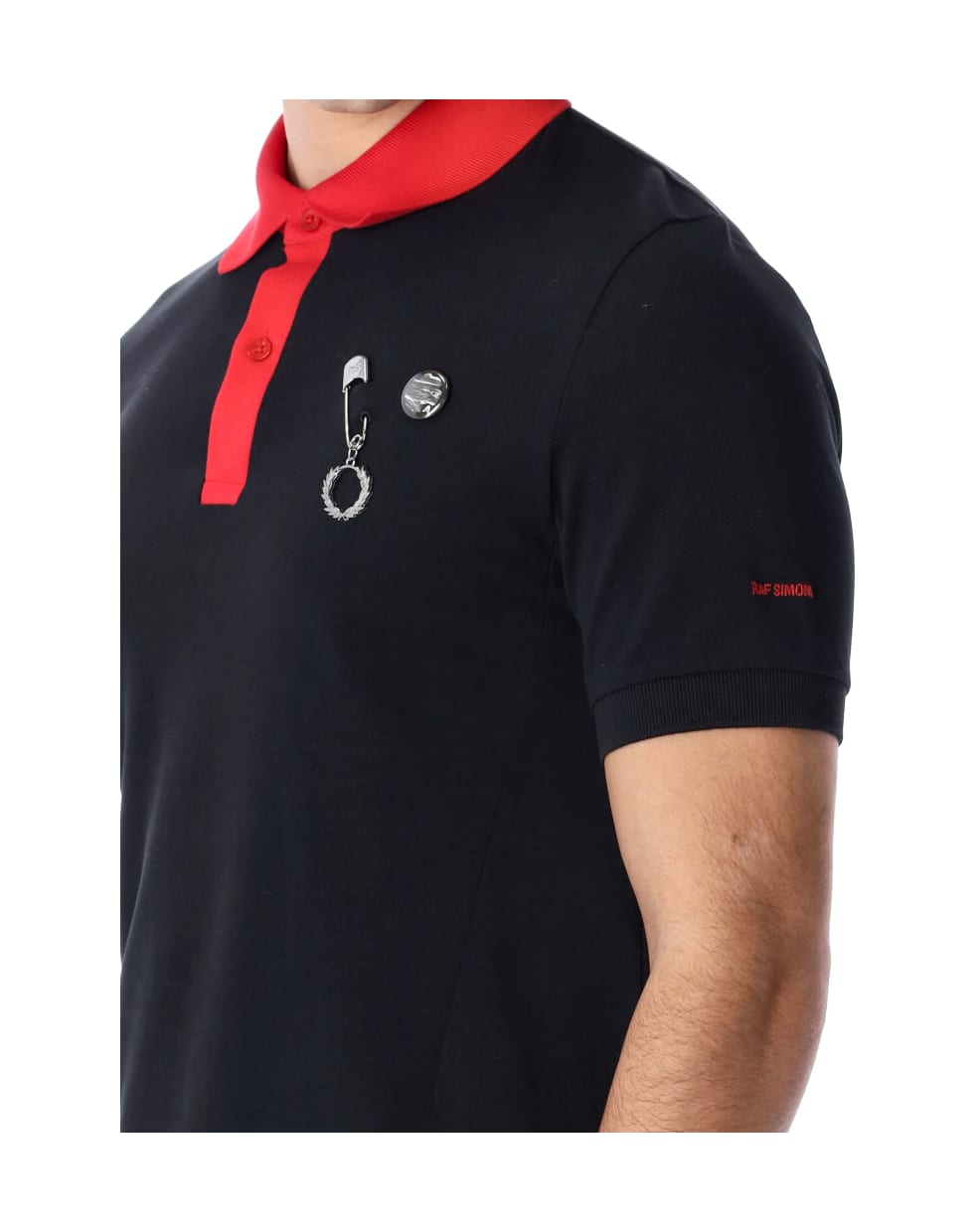 Best price on the market at italist | Fred Perry by Raf Simons Contrast  Collar Polo Shirt