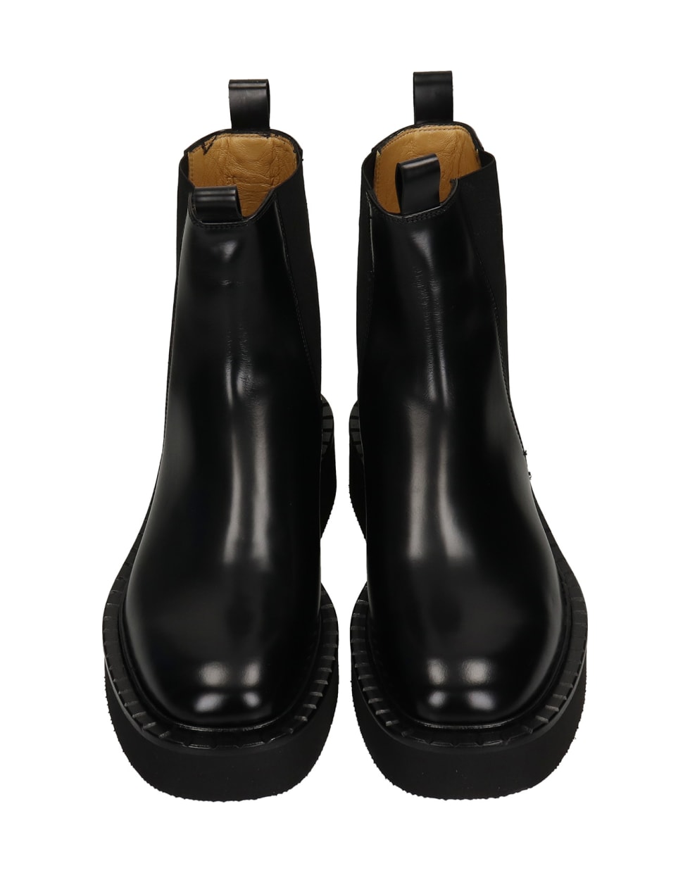 Cesare Paciotti Tronchetti Ankle Boots In Black Leather - black